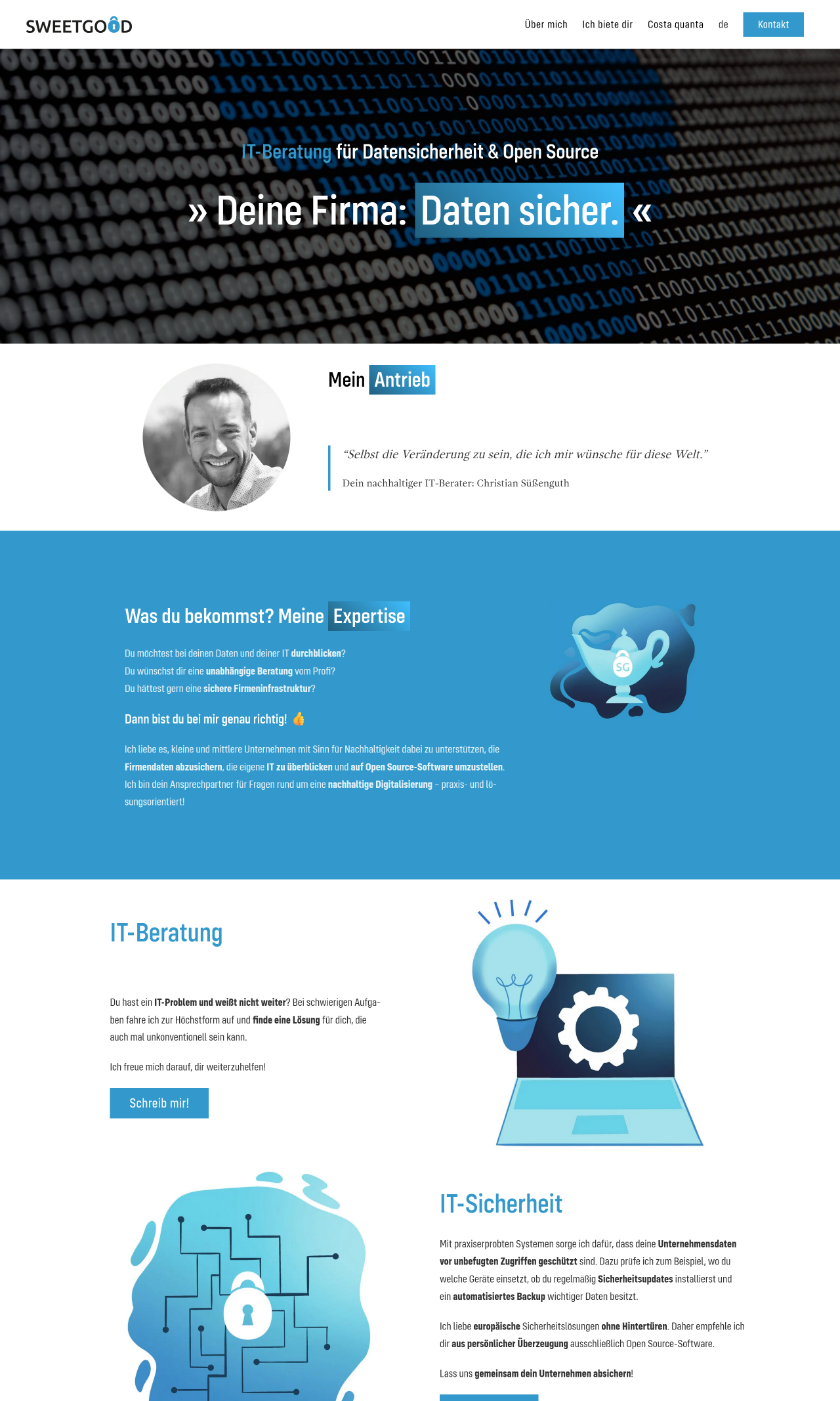 SWEETGOOD | IT-Beratung für Datensicherheit & Open Source